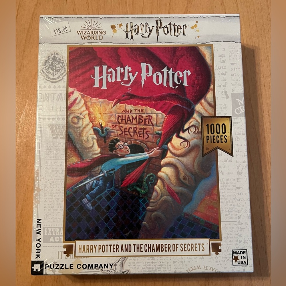 NIB 1000 pc Puzzle - Harry Potter and the Chamber of Secrets